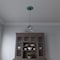 Ekena Millwork Berkshire PVC Medallion (Canopies up to 4 1/2"), 10"OD x 3 1/2"ID x 3/4"P, Metallic Sea Mist CMP10BEFSM - alternate 7